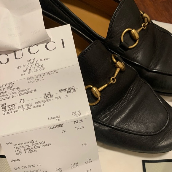 Gucci Loafers with Box & travel bags - Picture 9 of 11